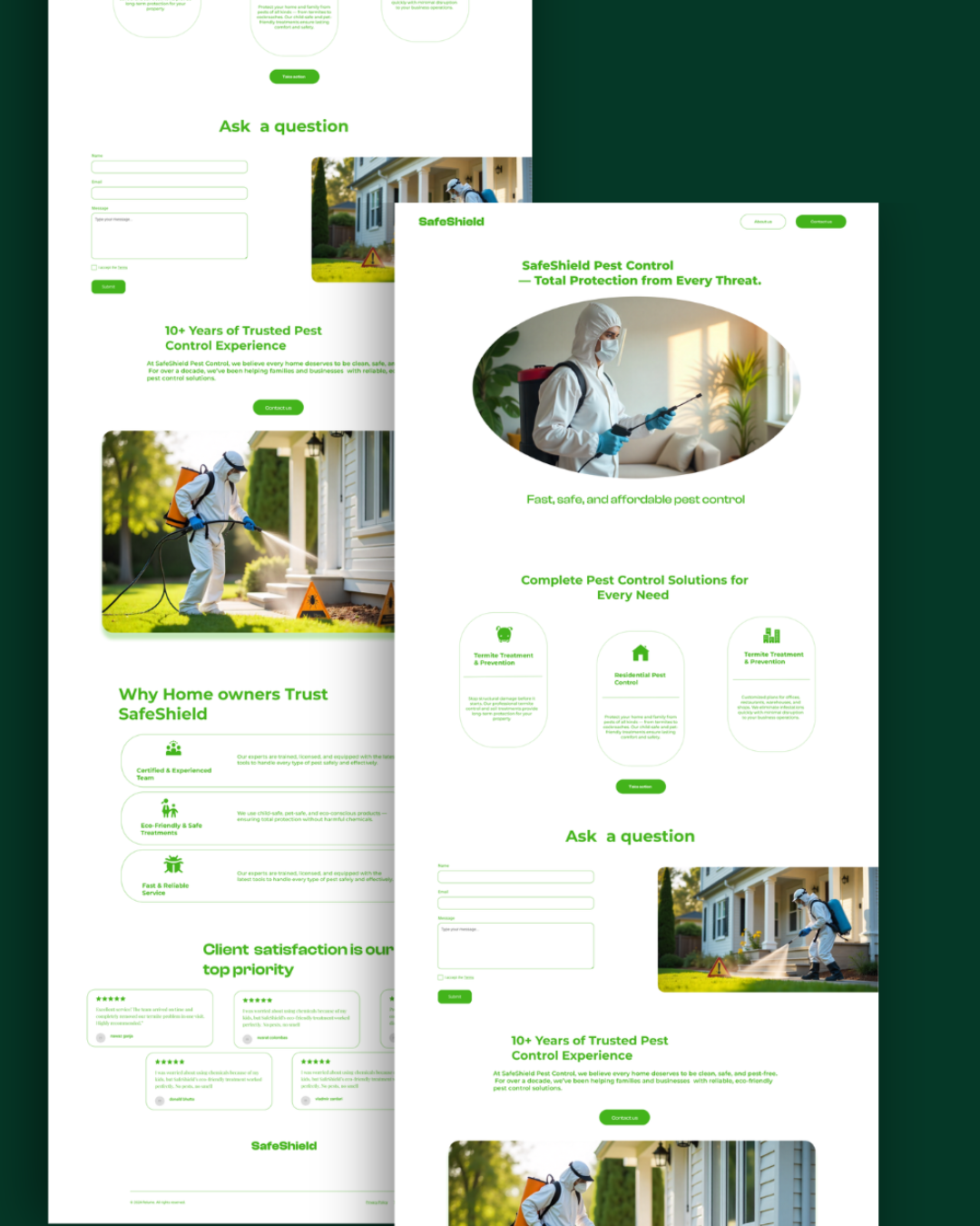 SafeShield Pest Control
